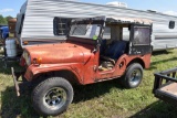 1966 Jeep CJ5, M38 Military Factory Hood, 4x4 Wasr