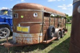 1986 Kiefer 16' Livestock Trailer, New Tires