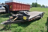 2008 Dool Tilt Flatbed Trailer, 20', Tandem Axle,
