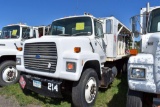 1987 Ford 9000 Single Axle Tender Truck, Cummins