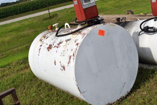 500 Gallon Fuel Tank with GasBoy Pump