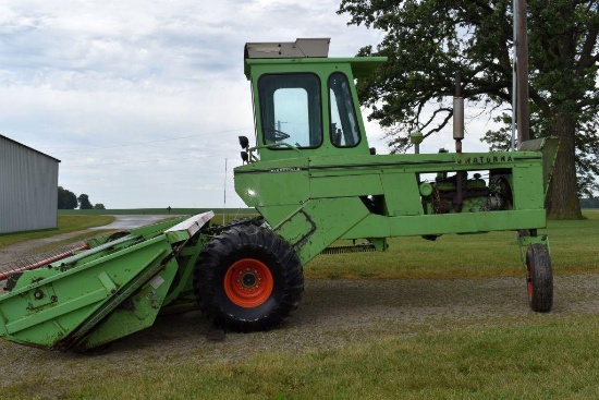OMC Owatonna 275 Self Propelled Windrower, Hydro, 12' Cut