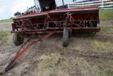 International 100 Double Grain Drill, Press Wheels, Grass Seeder, Front Lift, Lift Assist