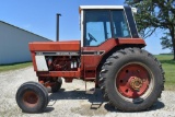 International 1086, 7435 Hours Showing, Cab, 18.4x38 Tires, 3 Pt., 2 Hydraulic, 540/1000 PTO