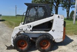 Bobcat 751 C-Series Skid Loader, Cage Cab, Foot and Hand Controls, Aux. Hydraulic, Diesel