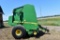 John Deere 568 Mega Wide Plus Round Baler, 8 Belt, Cover Edge, 1000 PTO, 5x6 Bales, Extra Long Belt,