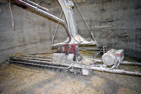 20' Van Dale Silo Unloader,7.5 HP Motor, In Silo Buyer Responsible For Removal