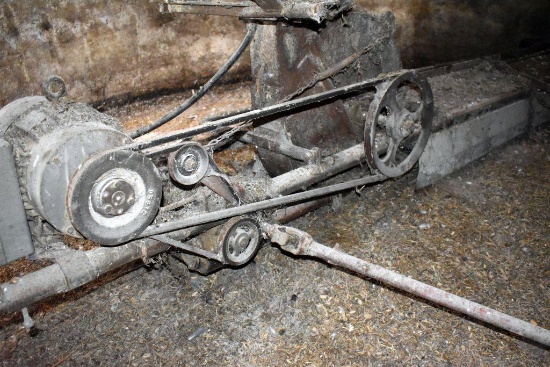 18' Van Dale Silo Unloader,7.5 HP Motor, In Silo Buyer Responsible For Removal