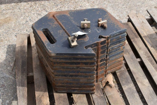 (10) Case IH Magnum Suitcase Weights