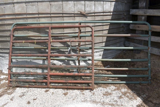 (1) 6' Livestock Gate, (1) 10' Livestock Gate