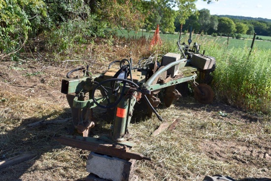 John Deere 5 Bottom Plow, In-Furrow, Ripple Coulters, Has not been Used in Many Years