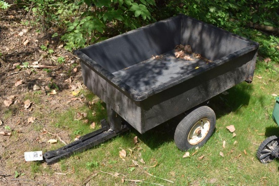 Metal Dump Yard Cart