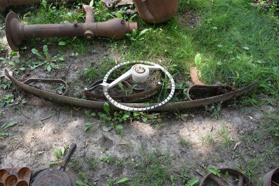 Chevy Truck Bumper and steering wheel