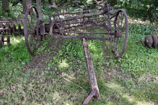 Steel Wheel Side Delivery Rake