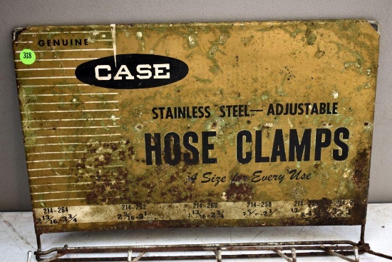 Case Tractor Hose Clamp Display