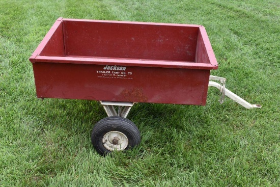 Steel Dumping Garden Wagon