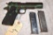 Colt MK IV 45 Cal., Model 1911, SN 31183B70, Sells with (4) Clips: Both Hold 7 Rounds