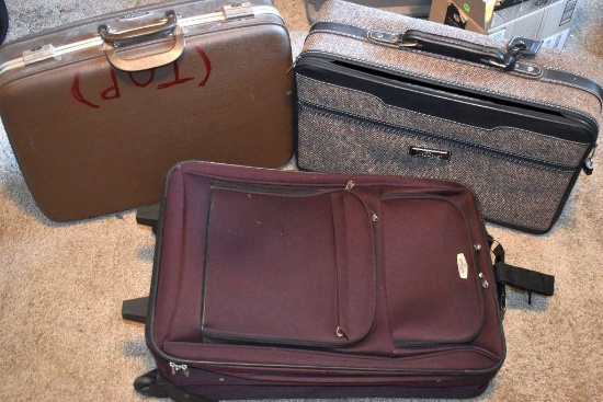 (3) Suitcases
