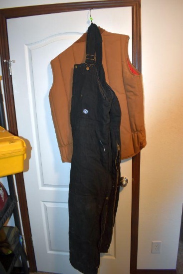 Polar King Sz XLR Bib Coveralls, Sz XL Tall Insulated Vest