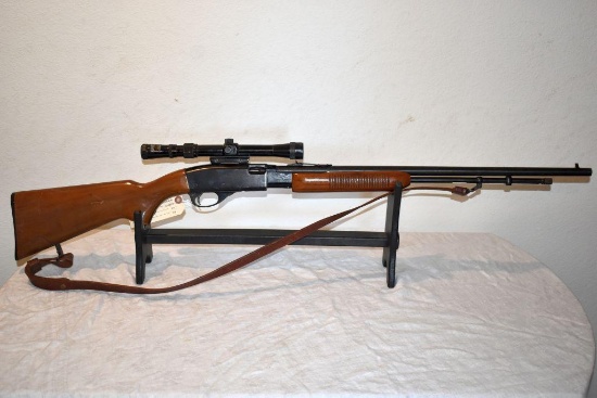 Remington Fieldmaster Model 572 22 Cal Rifle, Tasco 3X-7X20 Scope, SN 1484649