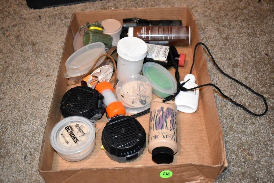 Assorted Deer Calls and Deer Scents