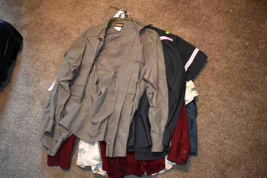 Assorted Collared Button Up Shirts: Sz XL