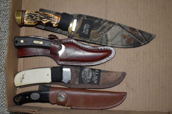 Assorted Hunting Knives
