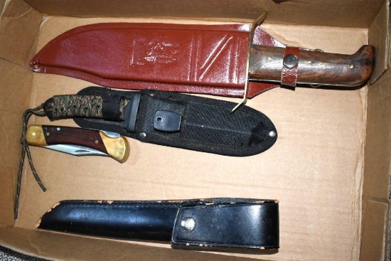 Assorted Hunting Knives