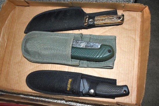 Assorted Hunting Knives