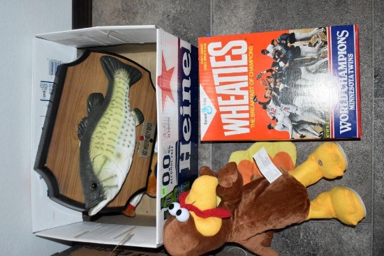 Steven Smith Stuffed Animals Inc. MN Twins Bear, Commemorative MN Twins 1987 World Champions