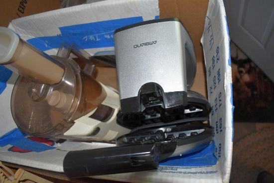 Ambiano Belgium Waffle Maker, Moulinex La Machine II Food Processor