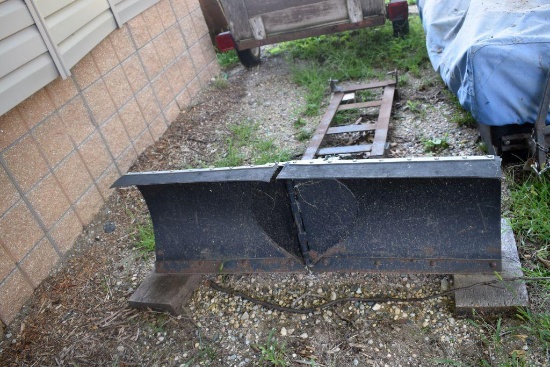 4' ATV Mount V Plow, Manual Adjust