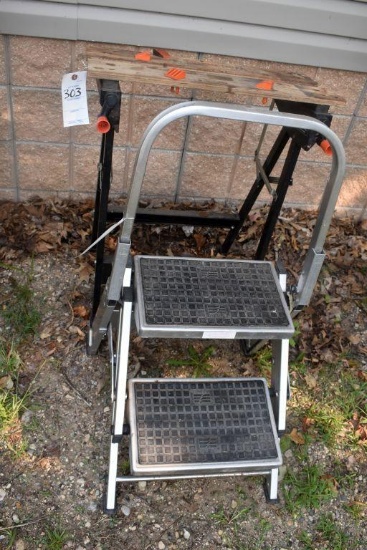 Aluminum Step Stool, Black and Decker Work Mate
