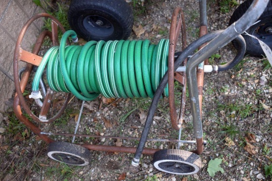 Hose Reel with Hose