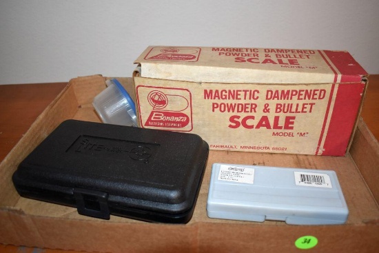 Bore Scope, Micrometer, Powder/Bullet Scale