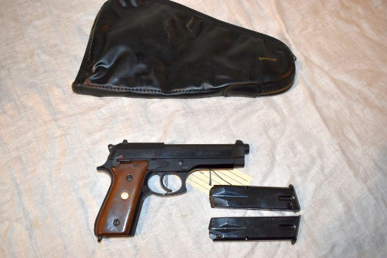 Taurus 9 MM Pistol, SN TIA6260, Sells with (2) Clips: Both Hold 15 Rounds