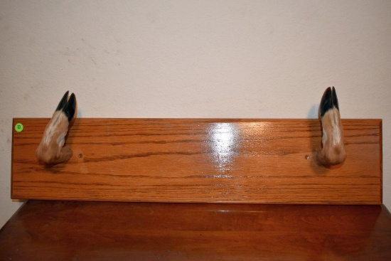 Deer Hooves Wall Hanger