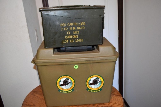 Metal Ammo Box, Plastic Hunting Box