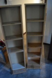(2) Tower Shelves: Approx. 11