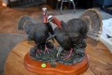 NWTF Ornamental Turkeys Display