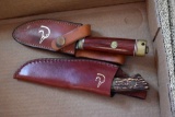 (2) Ducks Unlimited Hunting Knives
