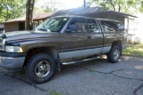 2000 Dodge Ram 1500 Pickup, SLT Larame, Extended Cab, 4x4, Auto, Cloth Interior, PLPW, Topper, V8,