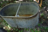 100 Gallon Galvanized Stock Tank
