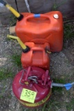 (3) Gas Cans