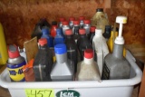 Assortment of Oils and Shop Supplies