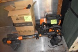 4 Pc. Worx 20V Yard Tool Set: Weed Whip, Trimmer, Blower, Pressure Washer, (5 Batteries and Charger)