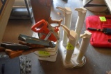 Saws, Tape Measure, Level, Boot Dryer