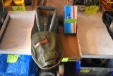 Folding Shovel, Chain Saw Sharpener