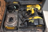 DeWalt 18v Cordless Drill, 2 Batteries and a Charger