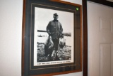 Framed Turkey Hunting Picture